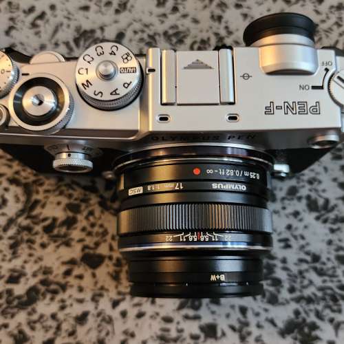 Olympus Pen F Pen-F + M.Zuiko Digital 17mm 2.8