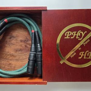 PHY HP XLR 1.2m pair (Made in France) x 2盒