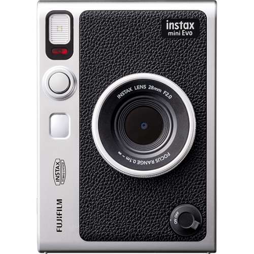 Fujifilm Instax Wide Evo Hybrid Instant Camera (Black)