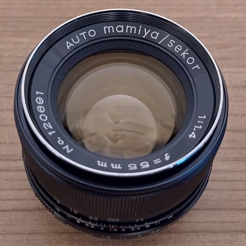 Mamiya/Sekor Auto 55mm f1.4
