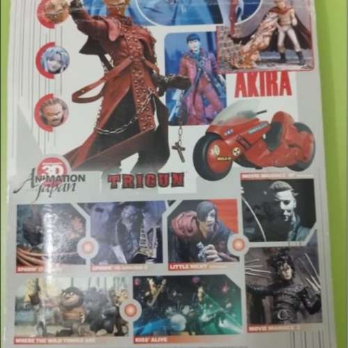 全新阿基拉金田中古kaneda spawn 麥法蘭模型公仔人偶New mcfarlane akira figure toy
