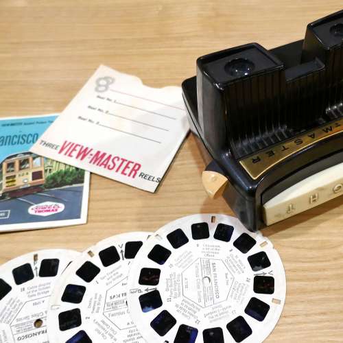 view-master-立体觀景器1套