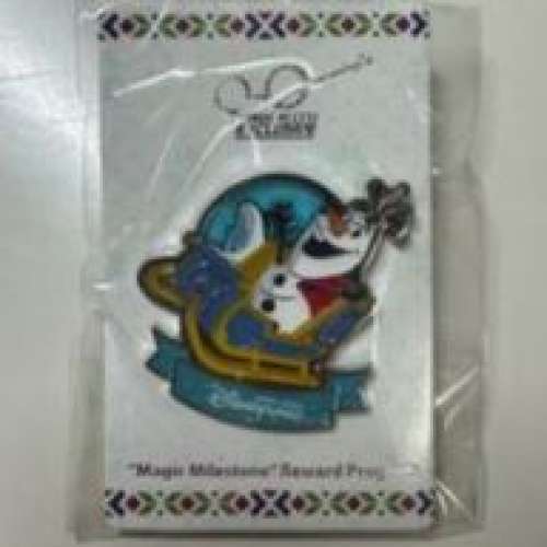 全新 Disney Frozen Olaf 魔雪奇緣 小白 胸針 襟章 徽章 心口針