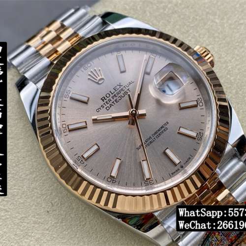 Rolex 勞力士 datejust m126331-0010 40mm 粉盤 日志型