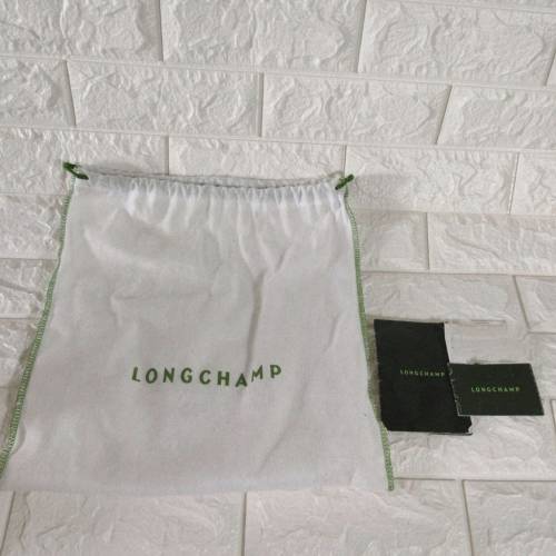 95%勁新行貨Longchamp 小羊皮斜孭袋 有保用 深藍色