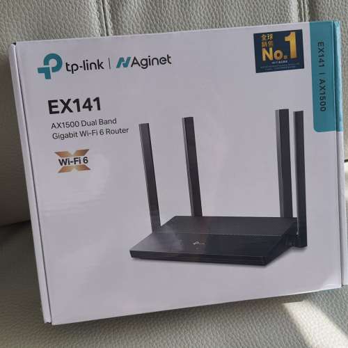 tp-link Ex141 AX1500 Dual Band Wifi-6 Router