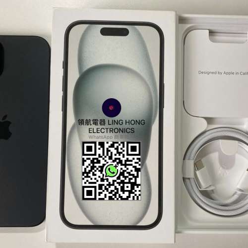 港行 全新  iPhone 15 256gb 原裝無拆 not 16 一年 AppleCare what app 6497 6645
