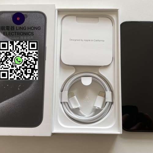 全新 iPhone 15 pro max 1tb eSim+實體sim 黑色 無鎖 原裝無拆 英/澳/日/歐版 not 1...