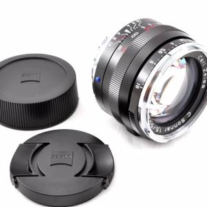Carl Zeiss C Sonnar ZM 50mm f/1.5 Leica M   淨鏡 連頭尾cap
