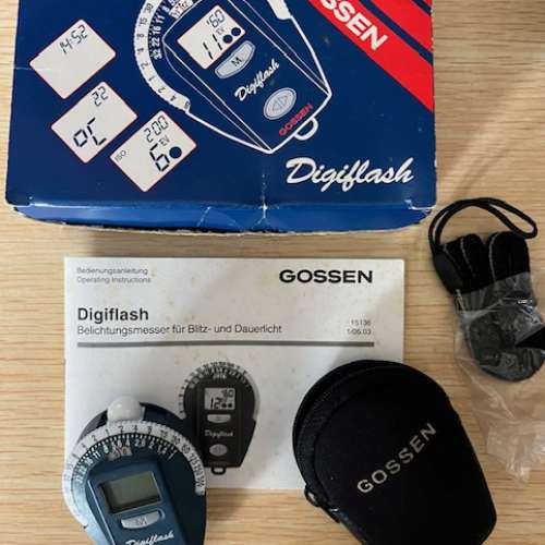 Gossen Digiflash light meter