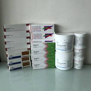 Aqueous, White Soft Paraffin, Axcel Urea, Fluocinolone, Zaricort, Elomet, Eurax