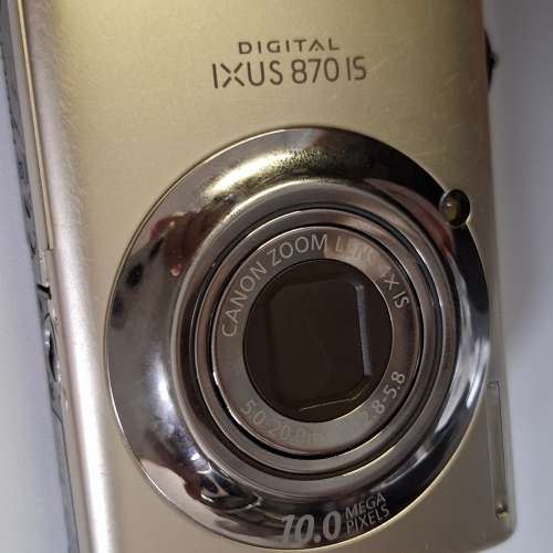 Canon IXUS 870 is CCD Camera