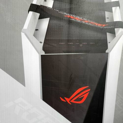 asus rog strix helios gx601 white 電腦主機箱