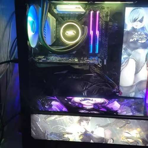Intel® Core™ i9 第11 代 高端水冷電競遊戲/剪片電腦主機，頂配16G 記憶體，4G 遊...