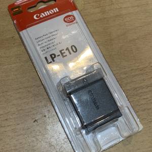 全新 Canon Lp-E10電池 未開封