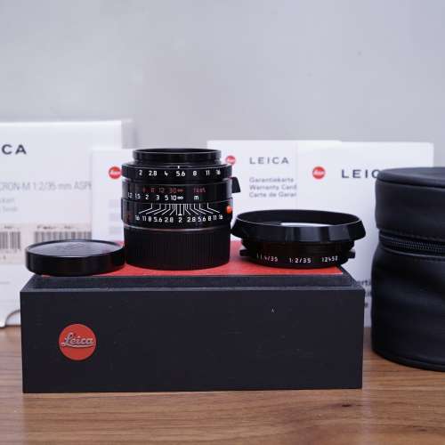 Leica Summicron 35mm F2.0 black paint 原裝黑漆 millennium limited edition
