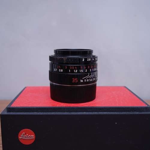 Leica Summicron 35mm F2.0 black paint 原裝黑漆 millennium limited edition
