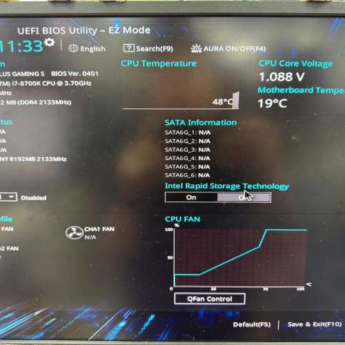 ASUS TUF B360M-PLUS GAMING S