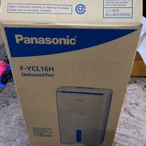 Panasonic 樂聲 16公升ECONAVI智慧節能抗敏抽濕機 F-YCL16H