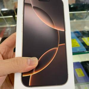 港版iPhone 16 pro 128G全新 Apple保養1年