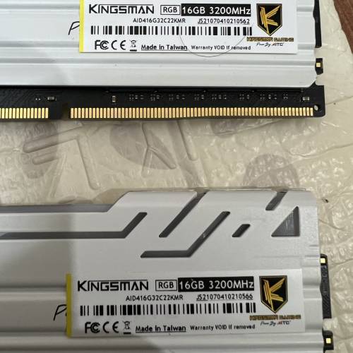 KINGSMAN DDR4 32G王牌特工為遊戲而生