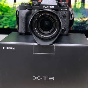 Fujifilm X-T3 連日本製 18-55mm f2.8-4 (98%新淨)