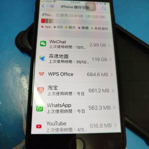 Apple Iphone 7plus 7P 128G 黑色 行貨無維修