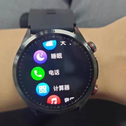 健康監測氣泵式測血壓心率血氧睡眠指數手錶