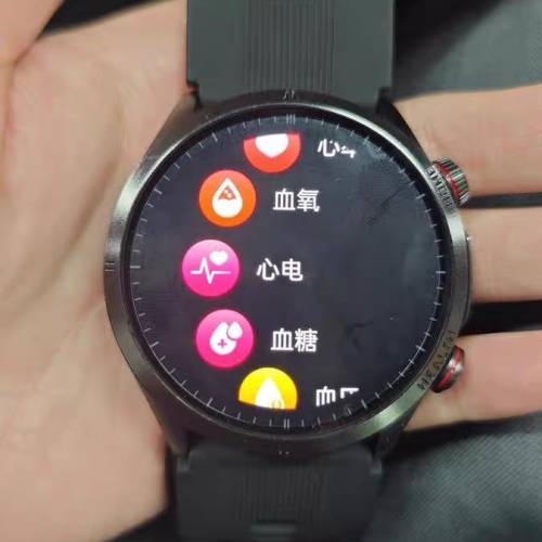 健康監測氣泵式測血壓心率血氧睡眠指數手錶