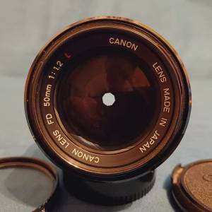 Canon New FD 50f1.2 L