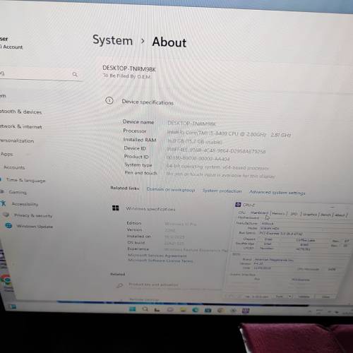 i5 8400 coffeelake 砌機