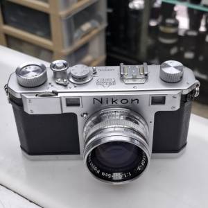 NIKON S + NIPPON KOGAKU NIKKOR-S.C 5CM F1.4