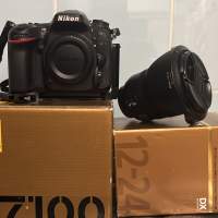 Nikon D7100 .12-24/F4。$2800