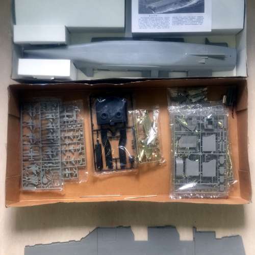 $450 - [非完成品] 1比400 近一米長 新企業航空母艦 1-400 Big Scale U.S. Atomic ...