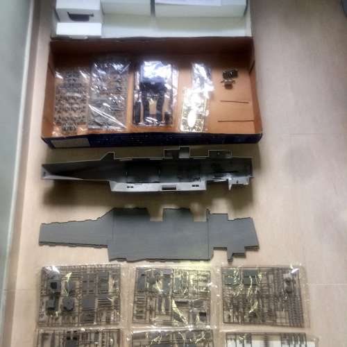 $450 - [非完成品] 1比400 近一米長 新企業航空母艦 1-400 Big Scale U.S. Atomic ...