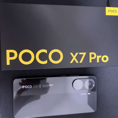 小米 POCO X7Pro 12gb 512Rom 黑色