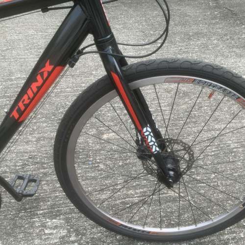 二手 TRINX Tempo 1.1 26寸 3X7波單車, (公路車改平把出售 ) HK$638.00