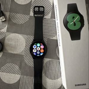 [FS誠放] 【九成新】三星港行 黑色 SAMSUNG Galaxy Watch4 40mm 手錶 可搭MTR、巴士...