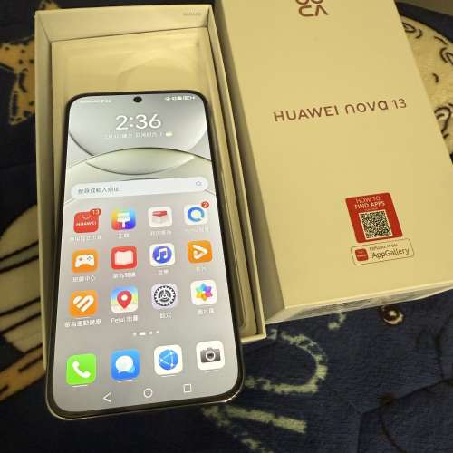 99.99%new 港行 HUAWEI nova 13 12+256gb 有保養