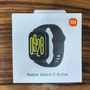 小米 Xiaomi 紅米 Redmi Watch 5 Active 智能手錶 Smart Watch（全新未開封原裝香港...
