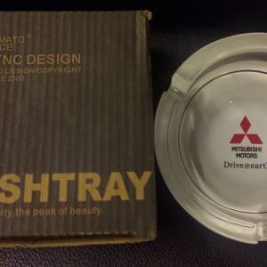 Vintage tomato juice sync ashtray 三菱Motors煙灰缸