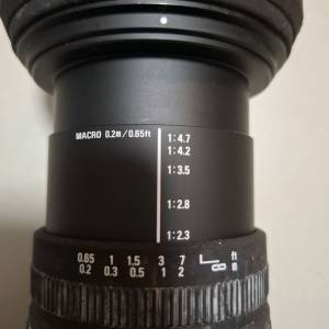 Sigma 17-70mm f2.8-4.5 dc sa-mount sa mount marco lens