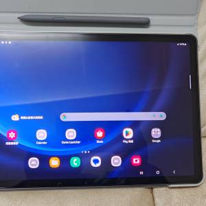 99%新炭灰黑Samsung Galaxy Tab S9 FE 5G+WiFi 6GB +128GB跟原裝機套十原裝筆