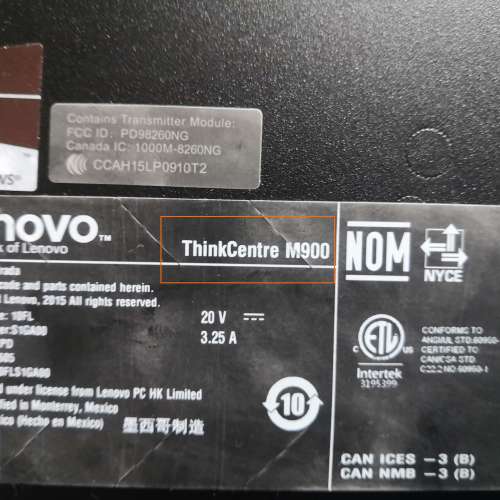 【超平清倉手掌迷你電腦】Lenovo ThinkCentre M700 Tiny desktop PC