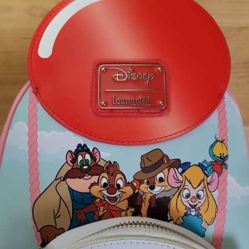 迪士尼100周年背囊背包Chip and Dale Disney Loungefly