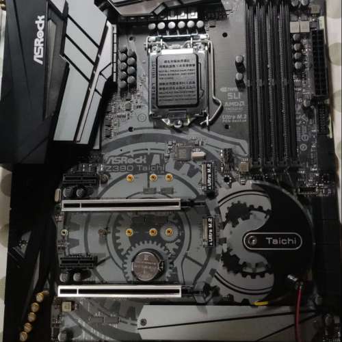 AsRock Z390 Taichi ATX 主版 Socket 1151 適合8、9代CPU 全套有盒