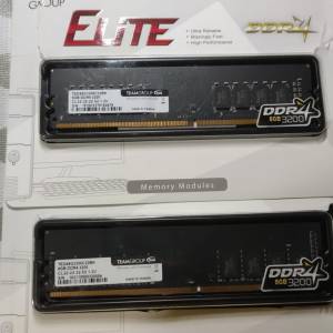 Team  DDR4 3200 8x2 共16GB Desktop Ram