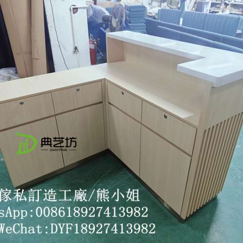 新造前台櫃，儲物櫃，按尺寸定做櫃子，餐廳前台櫃，餐廳茶水櫃，員工抽屜儲物櫃，酒...