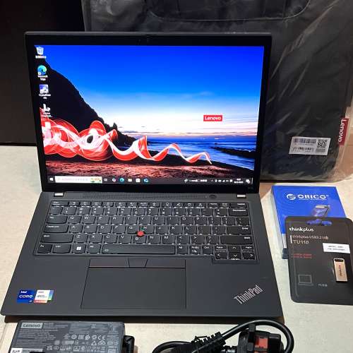 真95%新 Lenovo Thinkpad X13 Gen2, 5G上網版, 11代 i7-1165G7, 16G, 新512G SSD, ...