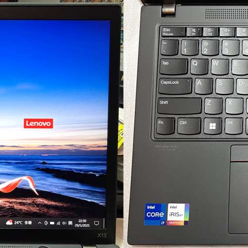 真95%新 Lenovo Thinkpad X13 Gen2, 5G上網版, 11代 i7-1165G7, 16G, 新512G SSD, ...